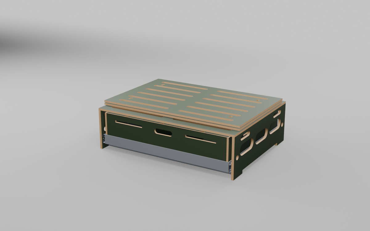 Viki SUV – Campingbox mit Küche und 190 × 91 cm Bett